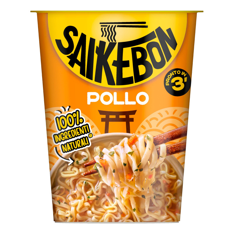 Saikebon al Pollo Pronti in 3 Minuti Cup da 60g STAR