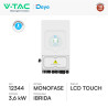 Set 8 Pannelli Fotovoltaici + Inverter 3,6kW + Batteria 9,60kWh V-Tac