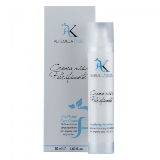 Alkemilla Crema Viso Bio Purificante Per Pelli Grasse - Flacone da Alkemilla Crema Viso Bio Purificante Per Pelli Grasse - Flacone da