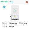 Kit Inverter 3,6kW Monofase LCD CEI 0-21 + Batteria LiFePO4 5.12kWh