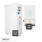 V-Tac Kit Inverter 3,6kW Monofase IP65 LCD CEI 0-21 + Batteria LiFePO4 10,24kWh Impianto Fotovoltaico - SKU 12344 + 12279