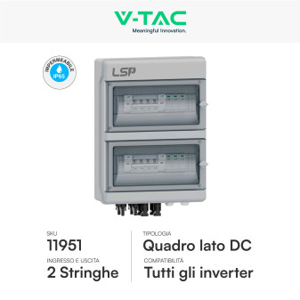 Set 10 Pannelli Solari 505W + Inverter 5kW + Accessori V-Tac
