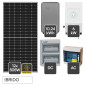 Kit Fotovoltaico Monofase 6,06kWp - 12 Pannelli Trina Solar + Inverter 6kW + Batteria 10,24kWh + Quadri AC/DC