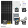 Set 12 Pannelli 505W + Inverter 6kW + Batteria + Zavorre + DC/AC