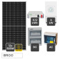 Kit Fotovoltaico Monofase 6,06kWp - 12 Pannelli Trina Solar + Inverter Deye 6kW + Batteria 5,12kWh + Quadri AC/DC