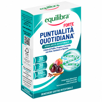 Integratore per Regolarità Intestinale Puntualità Quotidiana Equilibra