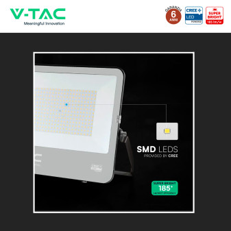 V-Tac VT-44205 Faro LED 200W SMD Chip CREE IP65 Serie Super Bright
