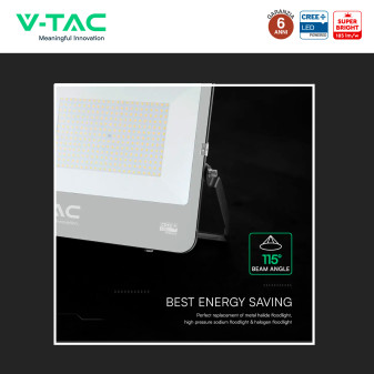 V-Tac VT-44205 Faro LED 200W SMD Chip CREE IP65 Serie Super Bright