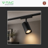 V-Tac VT-40012 Faretto LED da Binario 10W Track Light COB Colore Nero