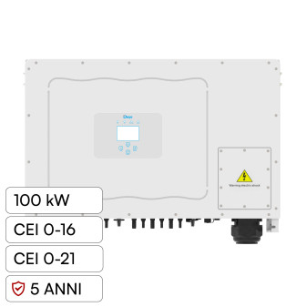 V-Tac Deye Inverter Trifase On-Grid 100kW IP65 CEI 0-21 e CEI 0-16