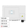 V-Tac Deye Inverter Trifase On-Grid 100kW IP65 CEI 0-21 e CEI 0-16