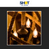 Bot Lighting Shot Lampadina LED E14 6,5W Candela C35 Vetro Bianco