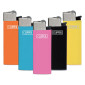 Clipper Brio Micro Accendino a Pietrina Piccolo Ricaricabile con Fantasia Solid Branded - Serie da 5 Accendini