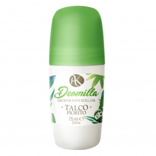 Alkemilla Talco Fiorito Bio Deodorante Roll-on - Flacone da 75ml