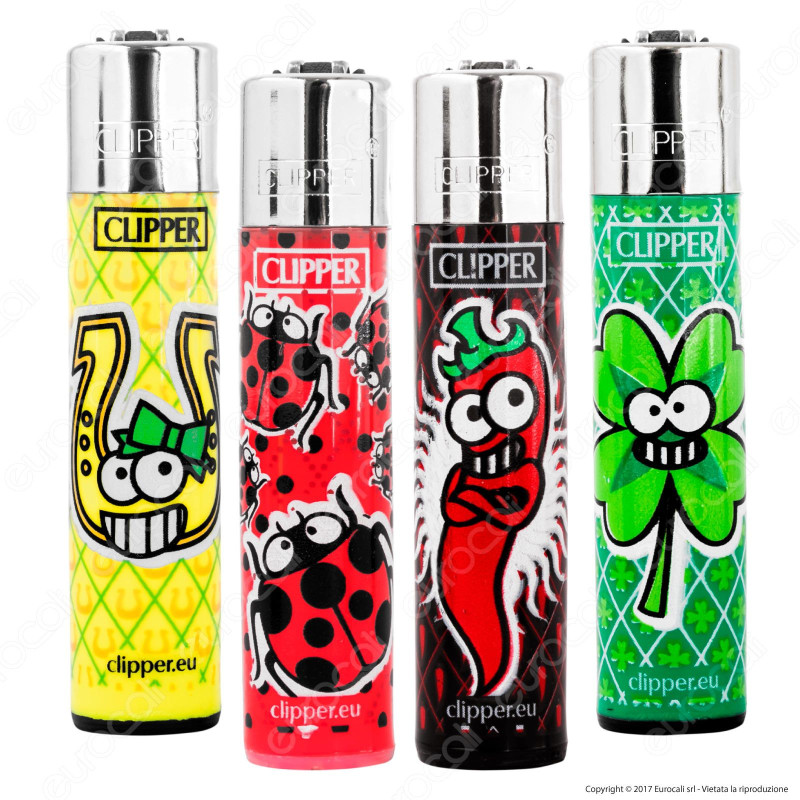 Clipper Large Fantasia Fortuna 12 - 4 Accendini [TERMINATO]