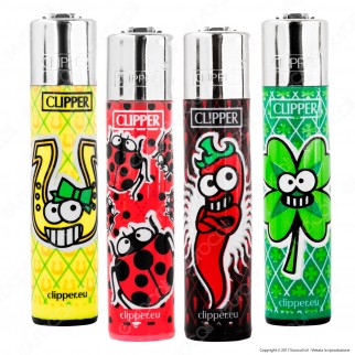 Clipper Large Fantasia Fortuna 12 - 4 Accendini [TERMINATO]