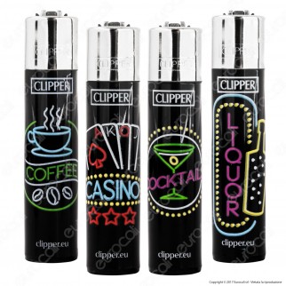Clipper Large Fantasia Soho Lights - 4 Accendini [TERMINATO]