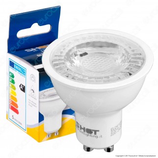 Bot Lighting Shot Lampadina LED GU10 4,5W Faretto Spotlight 36° -