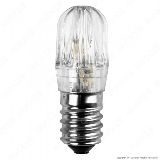 FAI Lampadina Votiva LED E14 0,96W Bulb Luce Colore Ambra 24V - mod. FAI Lampadina Votiva LED E14 0,96W Bulb Luce Colore Ambra 24V - mod.
