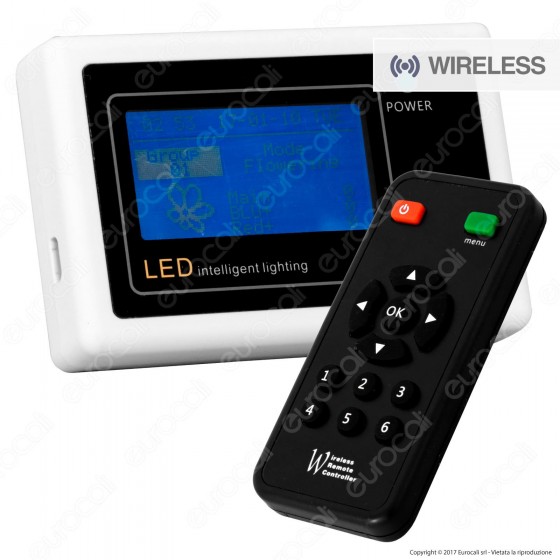 Ortoled Wireless Remote Controller per Lampade Ortoled Serie K Ortoled Wireless Remote Controller per Lampade Ortoled Serie K