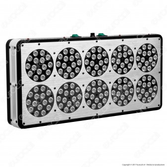 Ortoled 10 con Spettro Growlux Lampada LED 480W per Coltivazione
