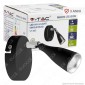 V-Tac VT-805 Lampada da Muro Wall Light LED 4,5W Colore Nero - SKU 8263 / 8265 [TERMINATO]