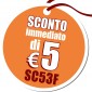 5 Euro di Sconto Immediato Acquistando Prodotti di 3 Categorie - Codice SC53F