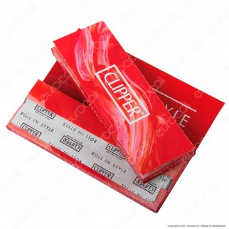 Cartine Clipper Rosse Corte - Libretto Singolo [TERMINATO]