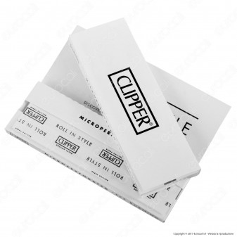 Cartine Clipper Bianche Corte - Libretto Singolo [TERMINATO]