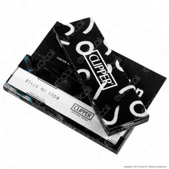 Cartine Clipper Nere Corte 1¼ - Libretto Singolo [TERMINATO]