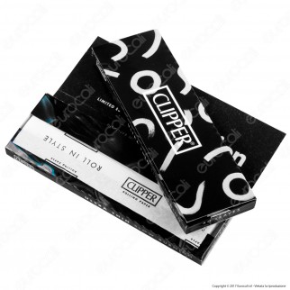 Cartine Clipper Nere Corte 1¼ - Libretto Singolo [TERMINATO]