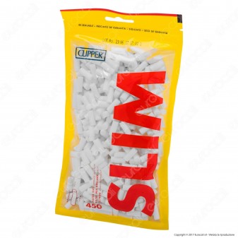 Clipper Slim 6mm Lisci - Bustina Singola da 450 Filtri [TERMINATO]