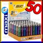 Bic Maxi Grande Fantasia Glitter - Box da 50 Accendini [TERMINATO]