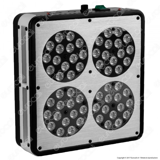 Ortoled 4 con Spettro Growlux Lampada LED 192W per Coltivazione Ortoled 4 con Spettro Growlux Lampada LED 192W per Coltivazione