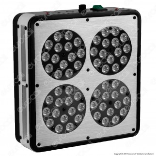 Ortoled 4 con Spettro Growlux Lampada LED 192W per Coltivazione
