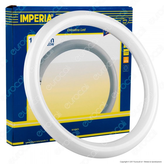 Circolina LED G10q 20W Lampadina Diametro 30cm Imperia