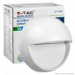 V-Tac VT-1182 Faretto Segnapasso LED a Montaggio Superficiale Rotondo 3W per Esterno Grigio - SKU 1408 / 1409