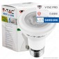 V-Tac PRO VT-220 Lampadina LED E27 7W Bulb Par Lamp PAR20 Chip Samsung - SKU 147 / 148 / 149