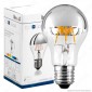 Immagine 1 - Ideal Lux Lampadina LED E27 4W Bulb A60 Filamento Calotta Cromata -