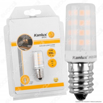 Kanlux ZUBI Lampadina LED E14 3,5W Tubolare