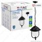 V-Tac VT-850 Portalampada da Giardino con Attacco a Soffitto per Lampadine E27 - SKU 7529