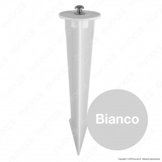V-Tac VT-855 Picchetto 26cm in Alluminio per Fari V-Tac - SKU 7536 /