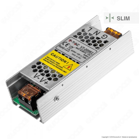 V-Tac VT-20062 Alimentatore 60W 12V Per Uso Interno a 1 Uscita con V-Tac VT-20062 Alimentatore 60W 12V Per Uso Interno a 1 Uscita con
