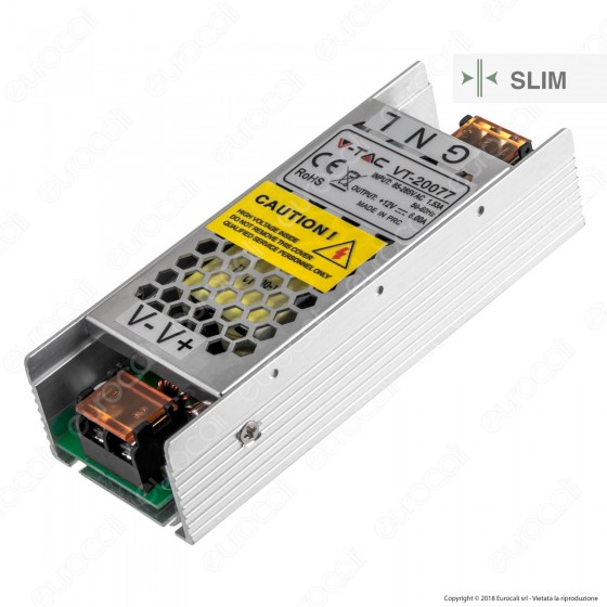 V-Tac VT-20077 Alimentatore 75W 12V Per Uso Interno a 1 Uscita con V-Tac VT-20077 Alimentatore 75W 12V Per Uso Interno a 1 Uscita con