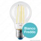 Immagine 2 - Bot Lighting Shot Lampadina LED E27 6W Bulb A60 Filamento Extra-Lungo