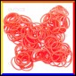 Loom Bands Elastici Colorati Arancio Fluo - Bustina da 600 pz LB08