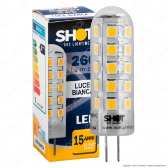 Bot Lighting Lampadina LED G4 2,5W Bulb