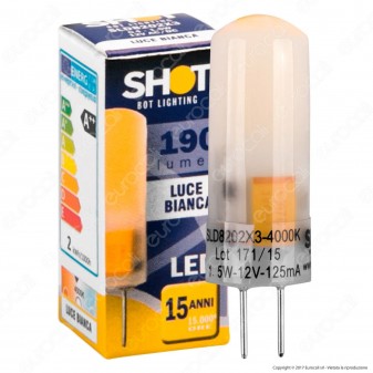 Bot Lighting Lampadina LED G4 1,5W Bulb in Silicone - mod. SLD8202X2