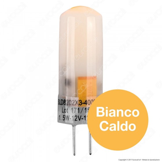 Bot Lighting Lampadina LED G4 1,5W Bulb in Silicone - mod. SLD8202X2 Bot Lighting Lampadina LED G4 1,5W Bulb in Silicone - mod. SLD8202X2