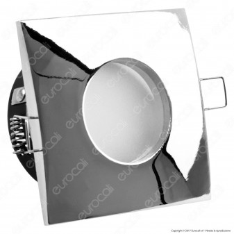 Kanlux Qules AC L-C Portafaretto Quadrato da Incasso IP44 per